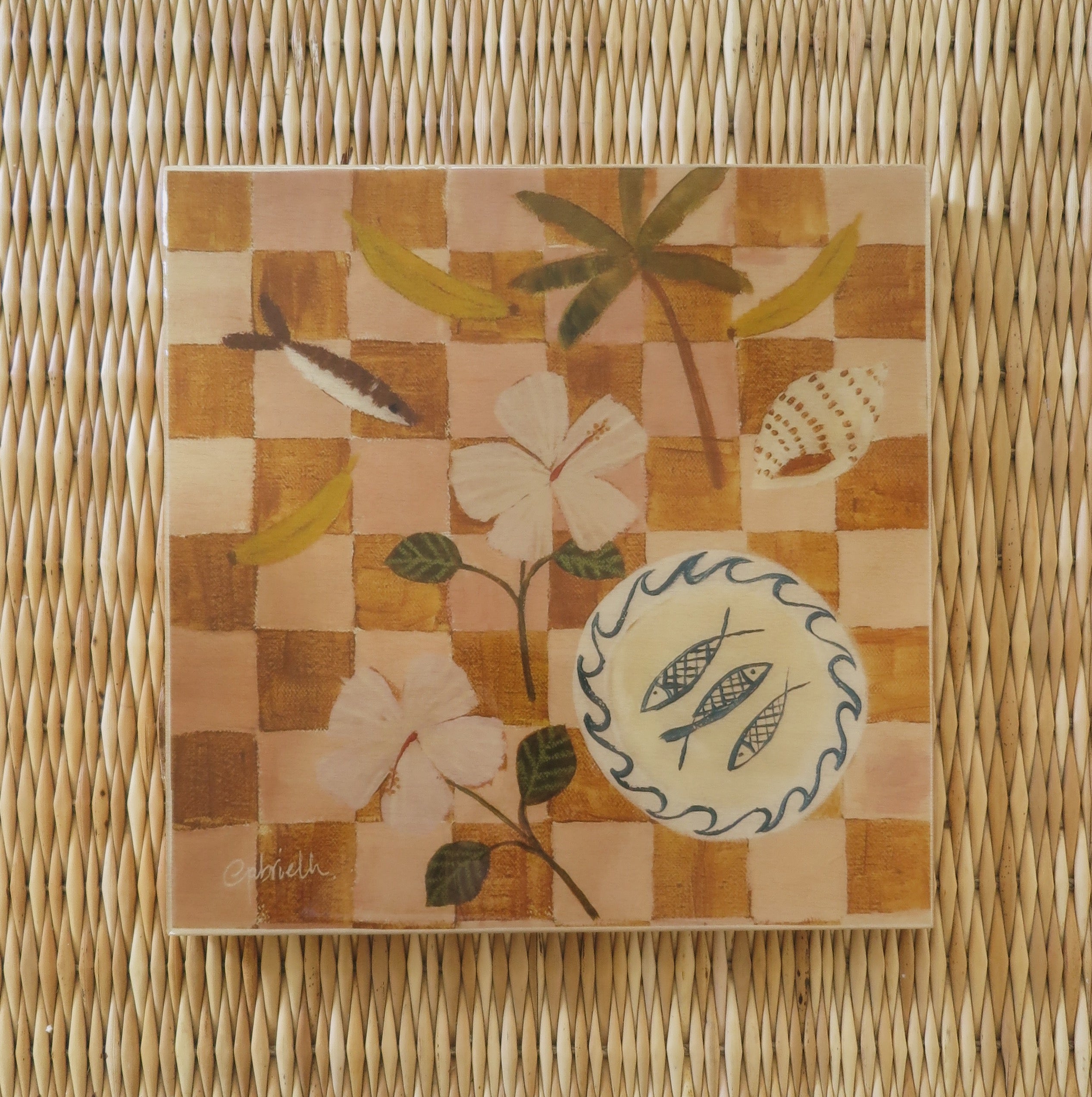 Checkerboard Timber Tile