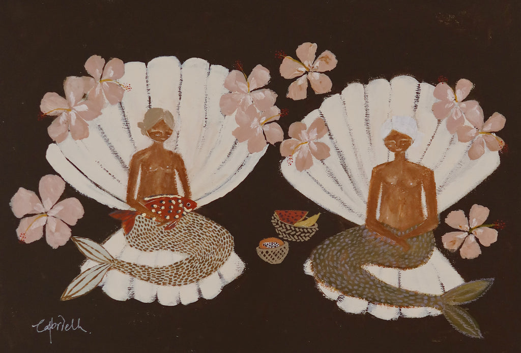 Mermaids Side by Side