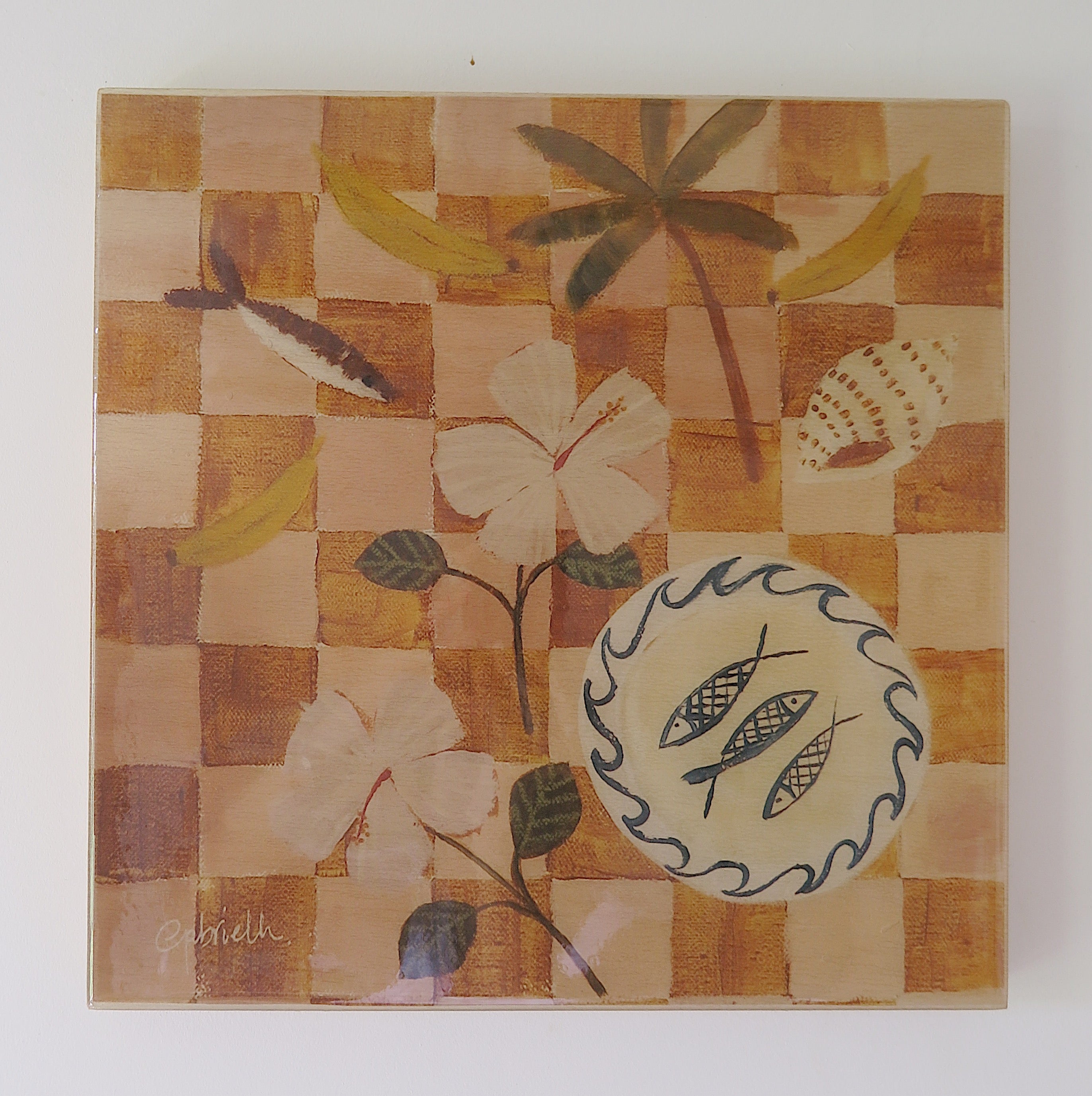 Checkerboard Timber Tile